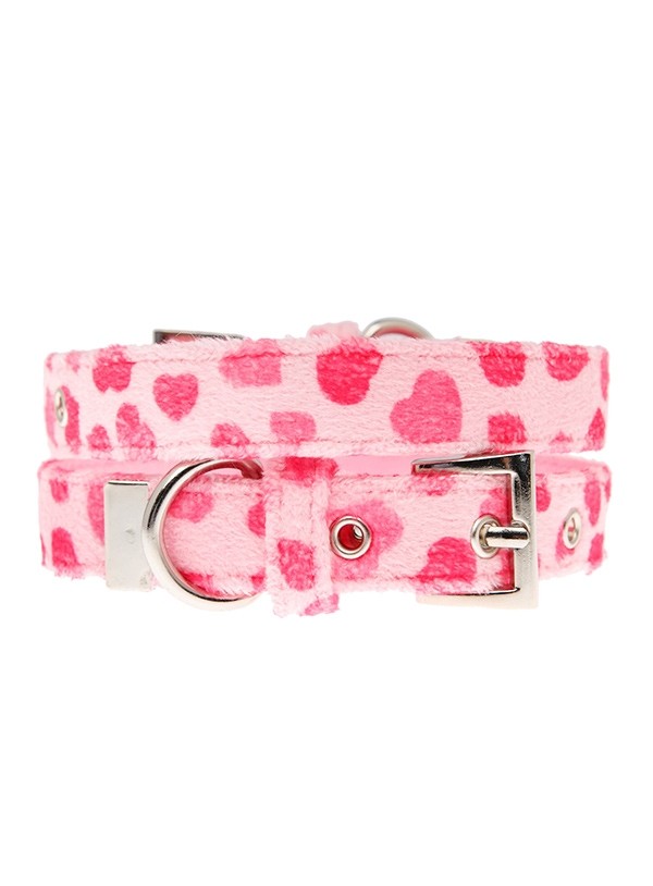 Pup Halsband Pink Hearts -