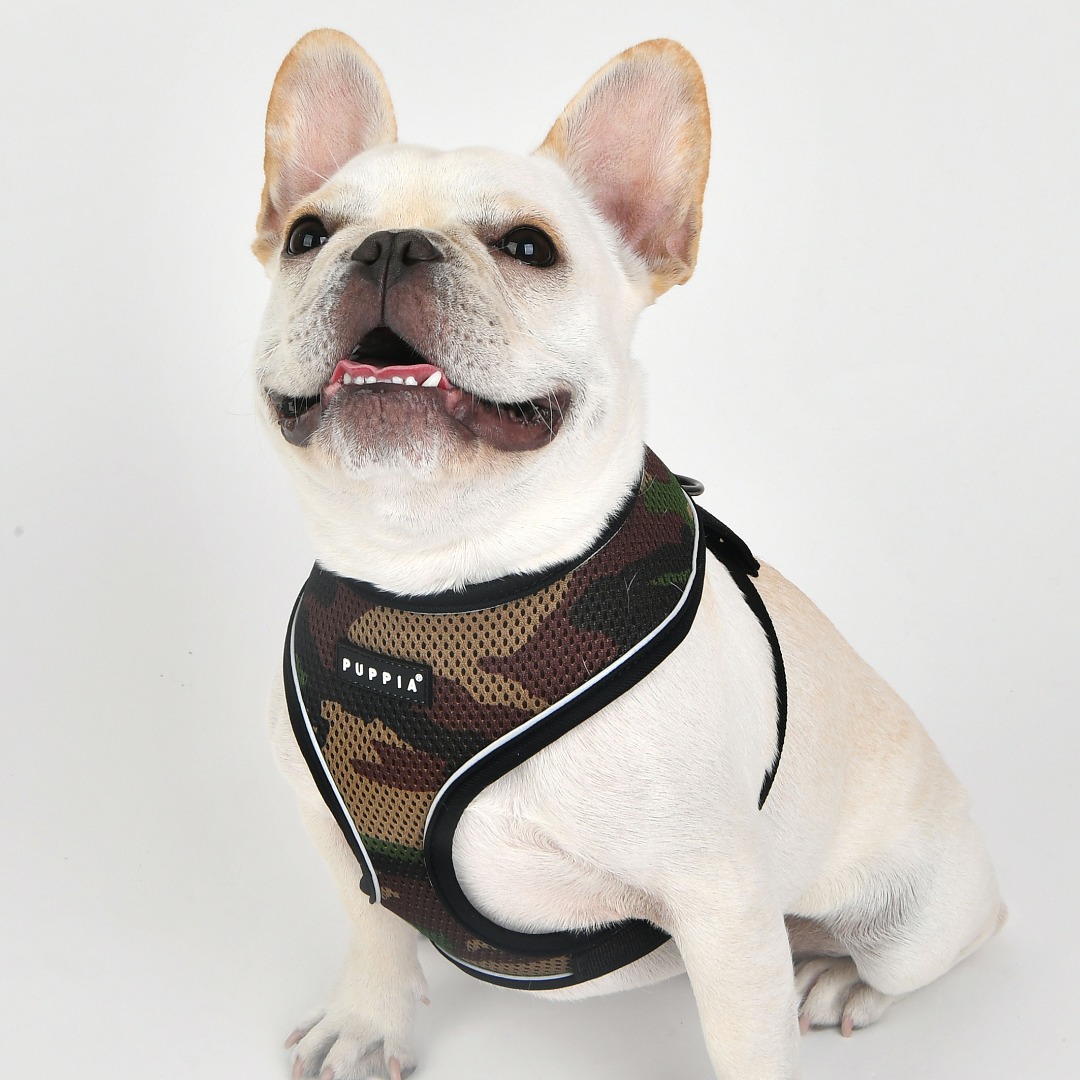 inkt Verrast zijn Onweersbui Puppia Soft Harness / Honden tuigje Pro Reflector Model A Camo - Feniksware